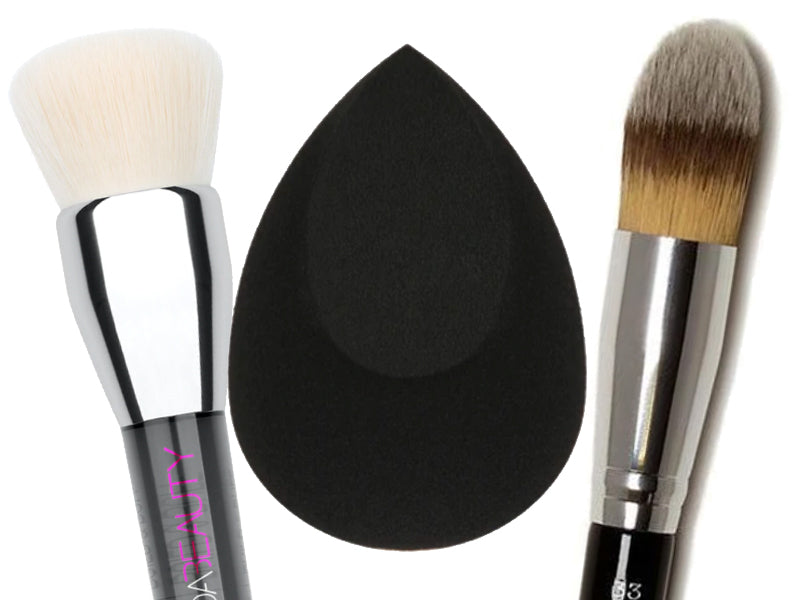 Foundation Brush, Sponge, Hands... Which Should You Use?