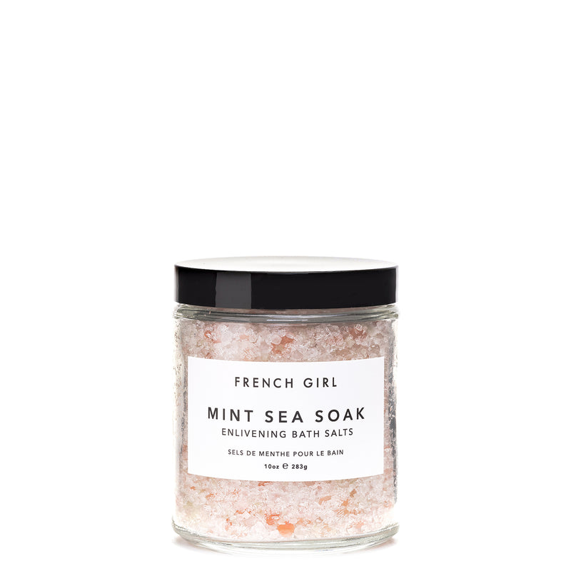 French Girl Mint Sea Soak - Enlivening Bath Salts